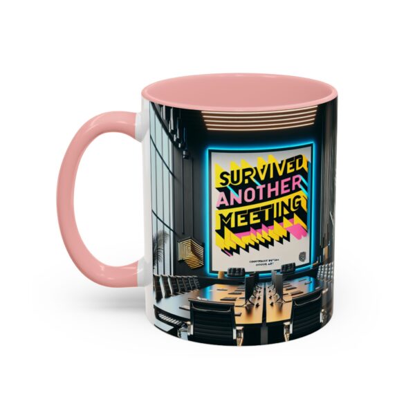 Survived Another Meeting Coffee Mug | Fun Office Gift, Motivational Mug, Coffee Lover's Gift, Meeting Survival Mug, Office Humor Gift - Image 7