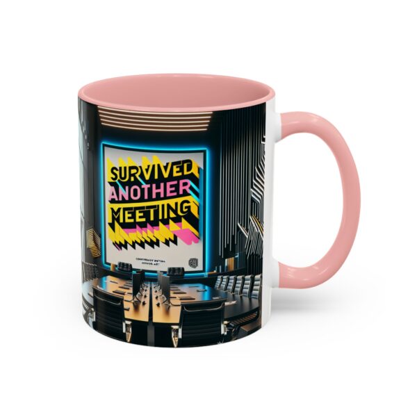 Survived Another Meeting Coffee Mug | Fun Office Gift, Motivational Mug, Coffee Lover's Gift, Meeting Survival Mug, Office Humor Gift - Image 6