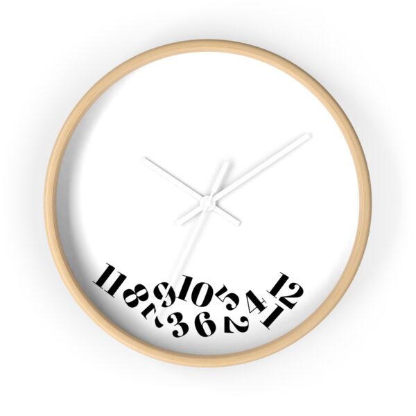 Modern Minimalist Wall Clock, Unique Home Decor, Stylish Gift for Housewarming, Office Wall Art, Contemporary Timepiece - Image 10