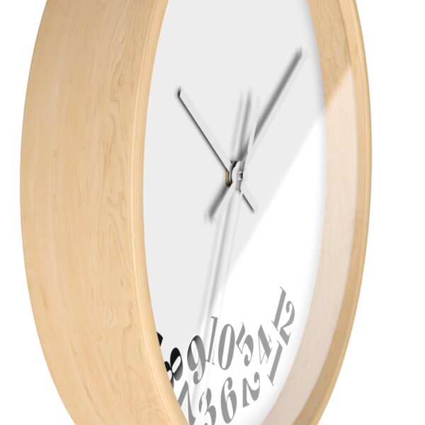Modern Minimalist Wall Clock, Unique Home Decor, Stylish Gift for Housewarming, Office Wall Art, Contemporary Timepiece - Image 11