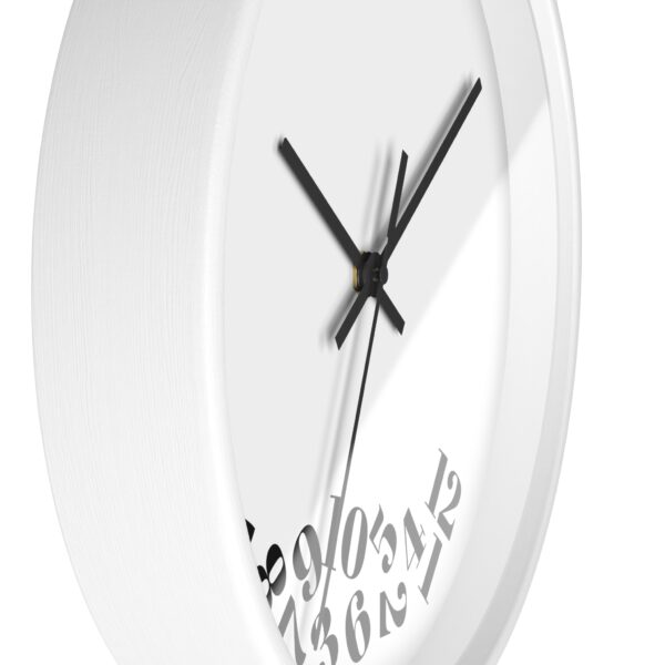 Modern Minimalist Wall Clock, Unique Home Decor, Stylish Gift for Housewarming, Office Wall Art, Contemporary Timepiece - Image 2
