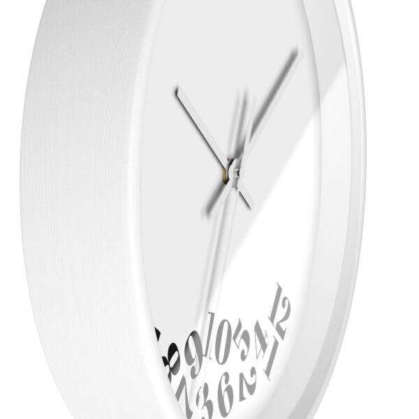 Modern Minimalist Wall Clock, Unique Home Decor, Stylish Gift for Housewarming, Office Wall Art, Contemporary Timepiece - Image 5