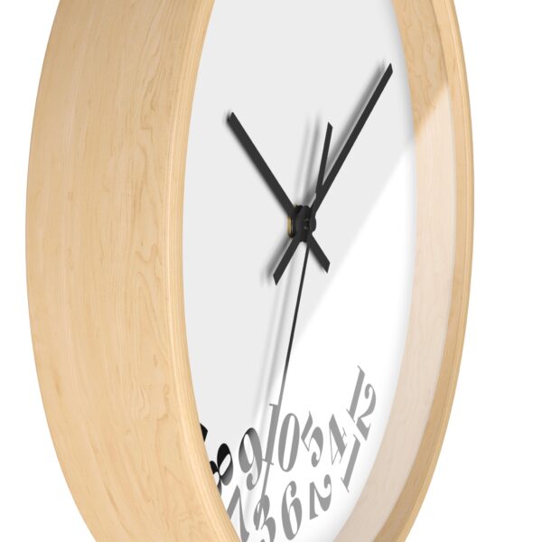Modern Minimalist Wall Clock, Unique Home Decor, Stylish Gift for Housewarming, Office Wall Art, Contemporary Timepiece - Image 8