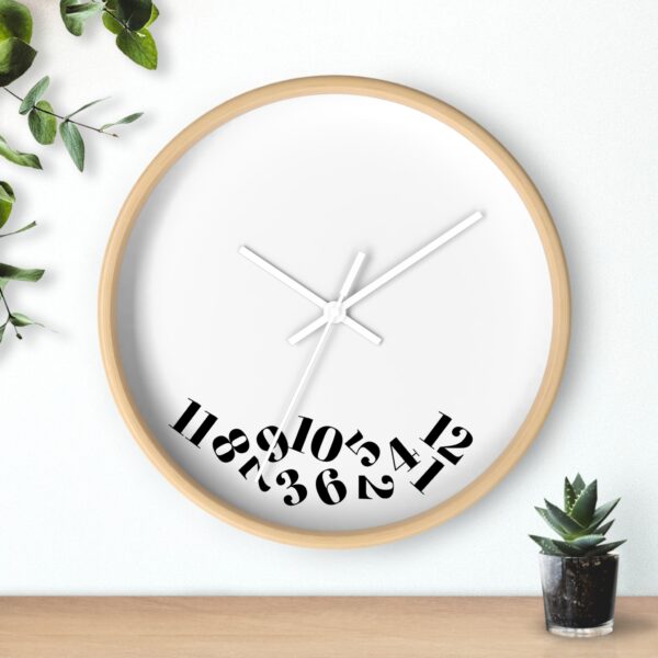 Modern Minimalist Wall Clock, Unique Home Decor, Stylish Gift for Housewarming, Office Wall Art, Contemporary Timepiece - Image 12