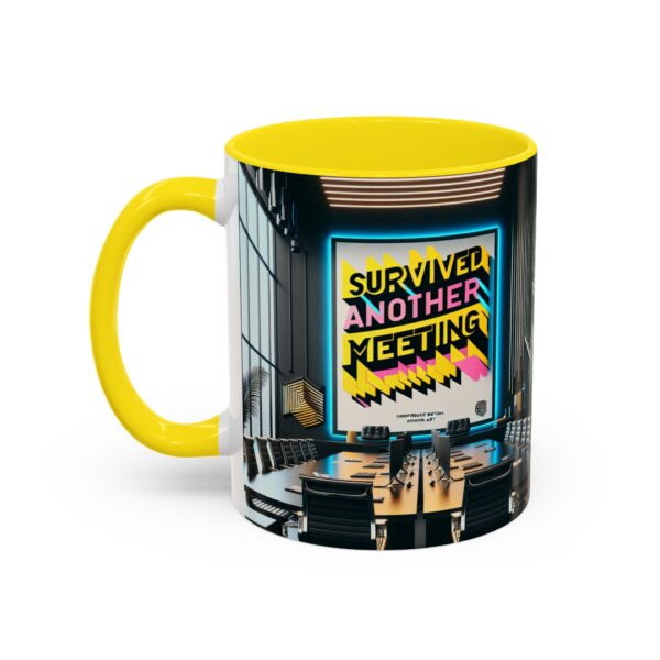 Survived Another Meeting Coffee Mug | Fun Office Gift, Motivational Mug, Coffee Lover's Gift, Meeting Survival Mug, Office Humor Gift - Image 29