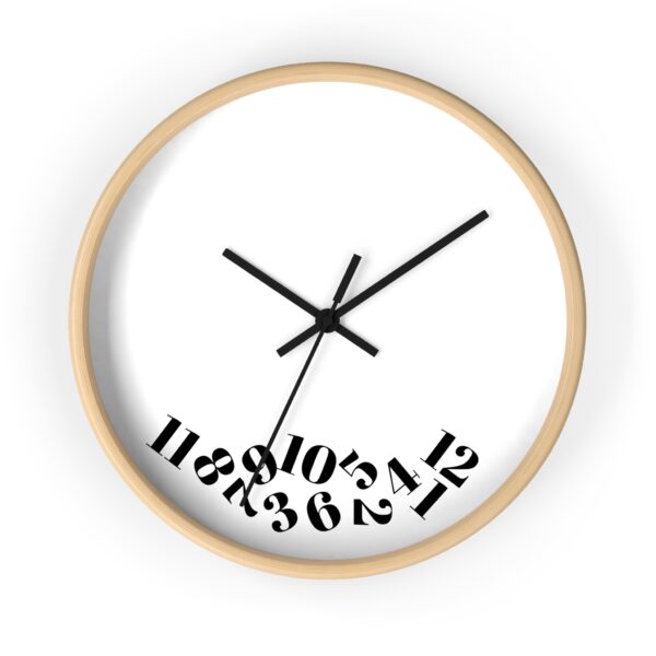 Modern Minimalist Wall Clock, Unique Home Decor, Stylish Gift for Housewarming, Office Wall Art, Contemporary Timepiece - Image 7