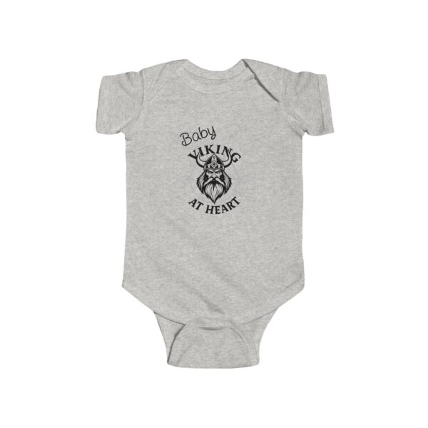 Baby Viking at Heart Bodysuit, Infant Outdoor Apparel, Baby Shower Gift, Newborn Outfit, Cute Baby Clothes - Image 4
