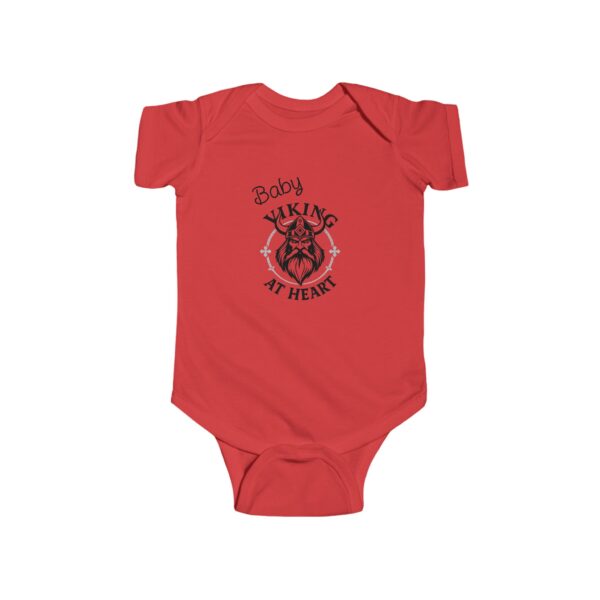 Baby Viking at Heart Bodysuit, Infant Outdoor Apparel, Baby Shower Gift, Newborn Outfit, Cute Baby Clothes - Image 9