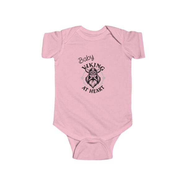 Baby Viking at Heart Bodysuit, Infant Outdoor Apparel, Baby Shower Gift, Newborn Outfit, Cute Baby Clothes
