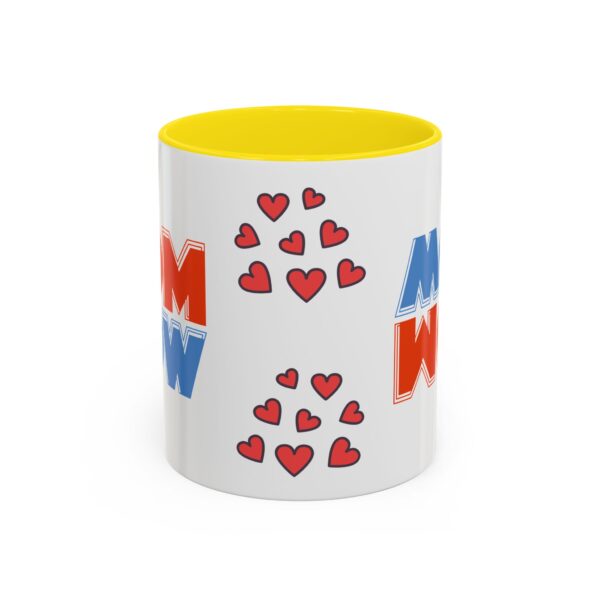 Mom Wow Coffee Mug | Cute Gift for Mom | Heart Design | Funny Coffee Cup | Perfect for Mother’s Day, Birthdays, Any Occasion - Image 29