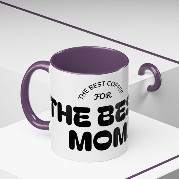 Best Mom Coffee Mug - Perfect Gift for Mother's Day, Birthdays, Moms, Hot Drinks, Black Handle, Ceramic Coffee Cup - Image 23