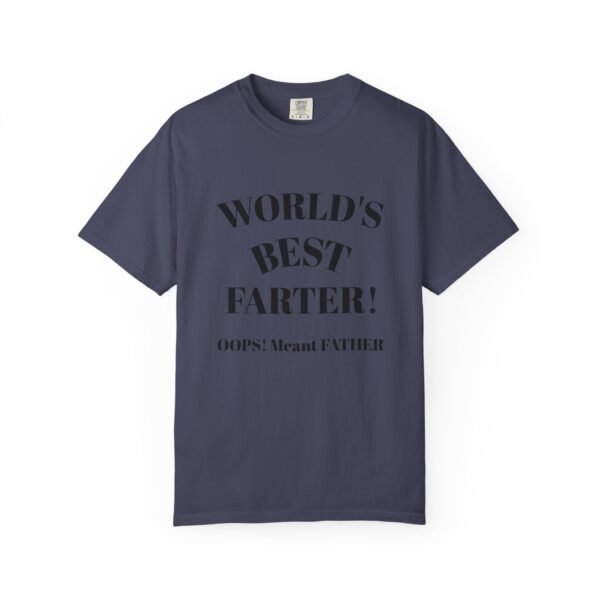 Funny Father's Day T-Shirt, World's Best Farter Tee, Gift for Dads, Humorous Dad Shirt, Unisex Casual Wear - Image 13