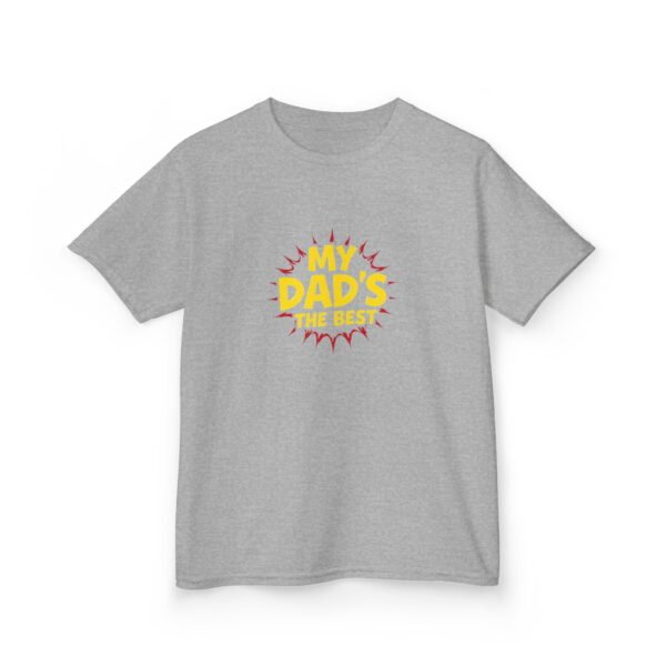 Kids Graphic Tee, My Dad's the Best, Father's Day Gift, Birthday Shirt, Funny Kids Apparel, Family Outing Wear - Image 5