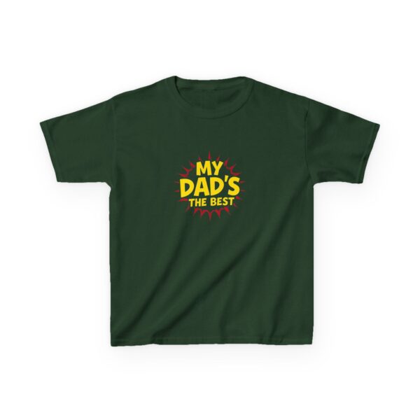 Kids Graphic Tee, My Dad's the Best, Father's Day Gift, Birthday Shirt, Funny Kids Apparel, Family Outing Wear - Image 9