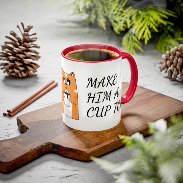 Colorful Coffee Mugs - Fun Gift for Coffee Lovers, Ideal for Birthdays, Holidays, and Home Decor, Make Him a Cup Too, Cute Coffee Cup, [...] - Image 44