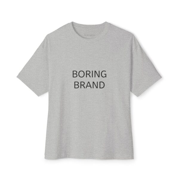 Boring Brand Unisex Oversized Boxy Tee - Casual Comfort & Trendy Style - Image 17