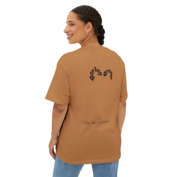 Boring Brand Unisex Oversized Boxy Tee - Casual Comfort & Trendy Style - Image 12