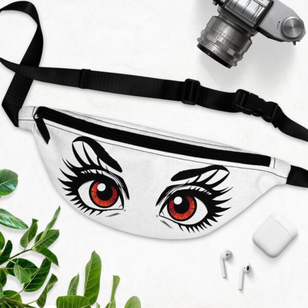 Stylish Fanny Pack with Eye Design, Trendy Bag for Festivals, Summer Outings, Travel Accessories, Unique Gift Idea - Image 3