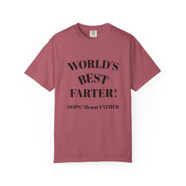 Funny Father's Day T-Shirt, World's Best Farter Tee, Gift for Dads, Humorous Dad Shirt, Unisex Casual Wear - Image 19