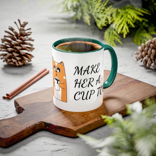 Colorful Coffee & Tea Mugs - Fun Gift for Coffee Lovers, Ideal for Birthdays, Holidays, and Home Decor, Make Him a Cup Too, Cute Coffee Cup, [...] - Image 20