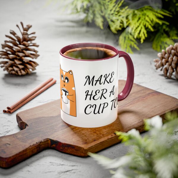 Colorful Coffee & Tea Mugs - Fun Gift for Coffee Lovers, Ideal for Birthdays, Holidays, and Home Decor, Make Him a Cup Too, Cute Coffee Cup, [...] - Image 32