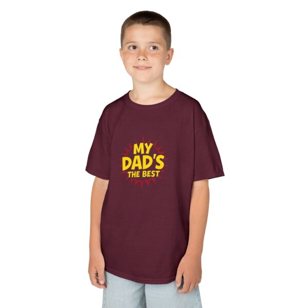 Kids Graphic Tee, My Dad's the Best, Father's Day Gift, Birthday Shirt, Funny Kids Apparel, Family Outing Wear - Image 8