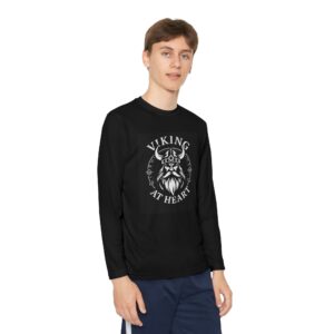 Viking Spirit Youth Long Sleeve Shirt - Perfect for Adventurers, Birthdays, Halloween, Ren fests, Everyday Wear