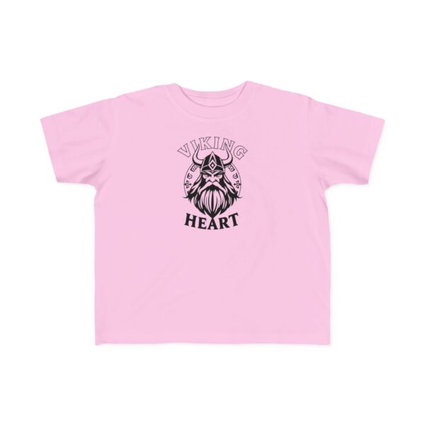 Toddler Viking Tee - Viking Heart Shirt, Cute Kids Tee, Baby Viking Apparel, Nordic Theme T-Shirt, Children's Graphic Shirt - Image 10