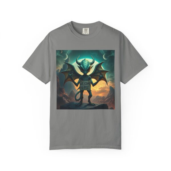 T-shirt with Funny Alien Design, Fantasy Shirt, Graphical Tee, Unique Gift, Casual Wear - Image 7