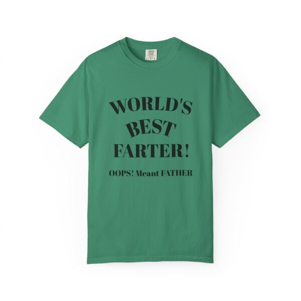 Funny Father's Day T-Shirt, World's Best Farter Tee, Gift for Dads, Humorous Dad Shirt, Unisex Casual Wear - Image 9