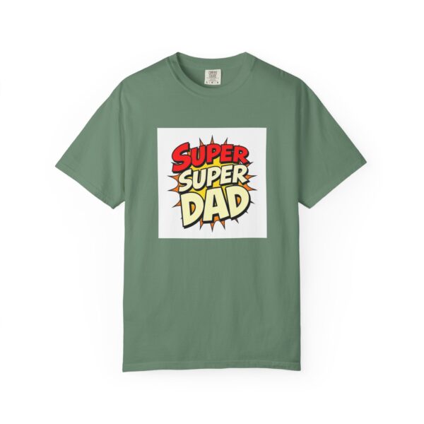 Super Dad Garment-Dyed T-shirt, Father's Day Gift, Casual Wear, Birthday Shirt, Unique Dad Tee, Family Celebration Top - Image 7