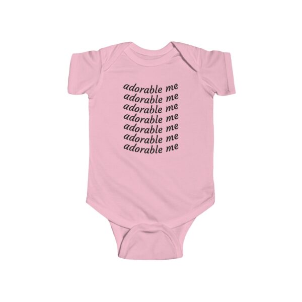 Adorable Me Infant Bodysuit - Cute Baby Outfit, Newborn Gift, Baby Shower Present, Infant Wear, Infant Clothing - Image 8