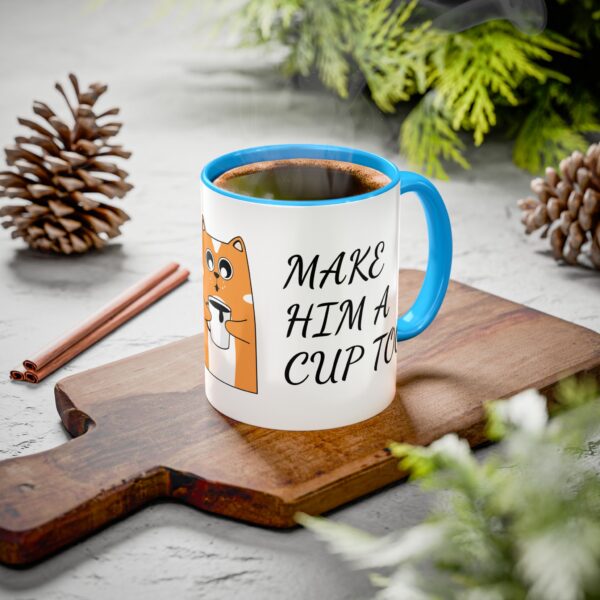Colorful Coffee Mugs - Fun Gift for Coffee Lovers, Ideal for Birthdays, Holidays, and Home Decor, Make Him a Cup Too, Cute Coffee Cup, [...] - Image 24