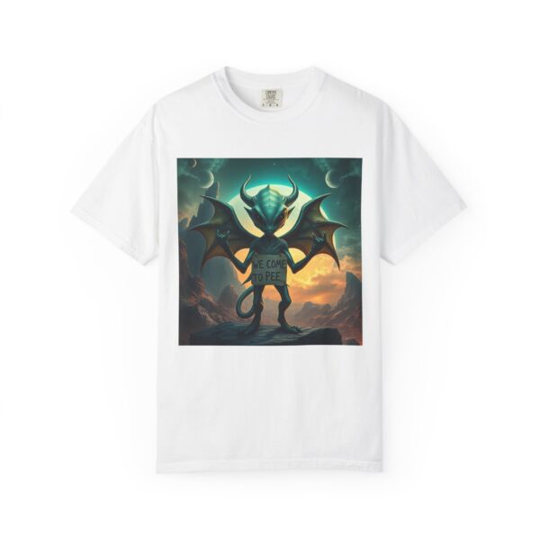 T-shirt with Funny Alien Design, Fantasy Shirt, Graphical Tee, Unique Gift, Casual Wear - Image 3