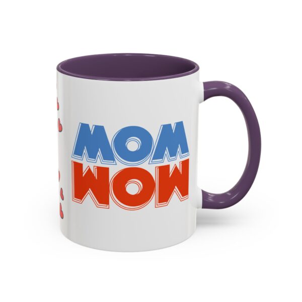 Mom Wow Coffee Mug | Cute Gift for Mom | Heart Design | Funny Coffee Cup | Perfect for Mother’s Day, Birthdays, Any Occasion - Image 26
