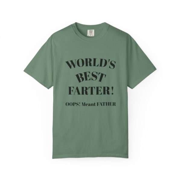 Funny Father's Day T-Shirt, World's Best Farter Tee, Gift for Dads, Humorous Dad Shirt, Unisex Casual Wear - Image 11