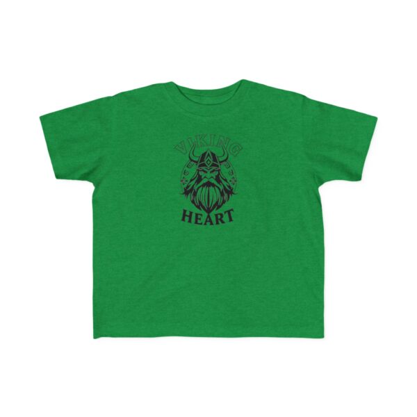 Toddler Viking Tee - Viking Heart Shirt, Cute Kids Tee, Baby Viking Apparel, Nordic Theme T-Shirt, Children's Graphic Shirt - Image 6
