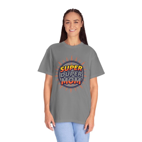 Super Duper Mom T-Shirt, Gift for Mother's Day, Funny Mom Shirt, Casual Wear, Mom Tee, Birthday Gift for Mom - Image 2