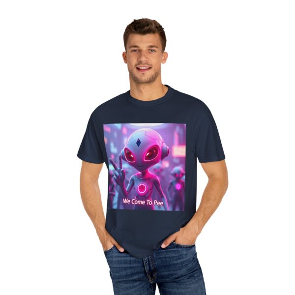 Whimsical Alien T-shirt | Humorous Graphic Tee, Unisex Top, Fun Casual Wear, Gift for Sci-Fi Lovers, Unique Statement Shirt - Image 17