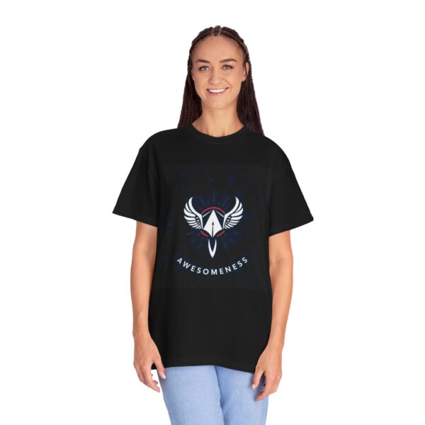Unisex Garment-Dyed T-Shirt with Awesomeness Design - Casual Wear, Gift for Her/Him, Everyday Comfort, Birthday Shirt, Inspirational Tee - Image 6