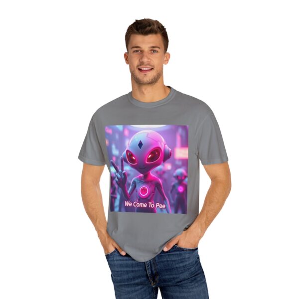 Whimsical Alien T-shirt | Humorous Graphic Tee, Unisex Top, Fun Casual Wear, Gift for Sci-Fi Lovers, Unique Statement Shirt - Image 8