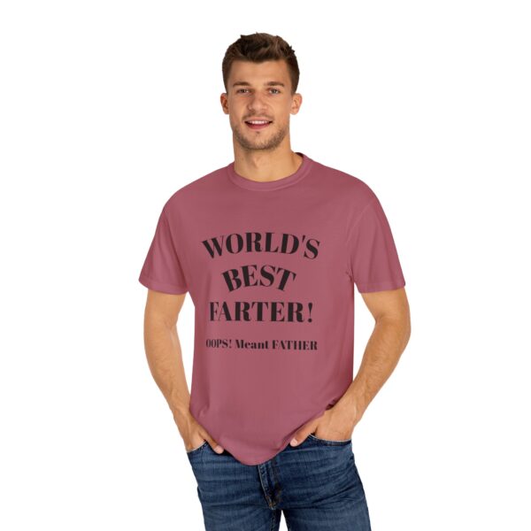 Funny Father's Day T-Shirt, World's Best Farter Tee, Gift for Dads, Humorous Dad Shirt, Unisex Casual Wear - Image 20