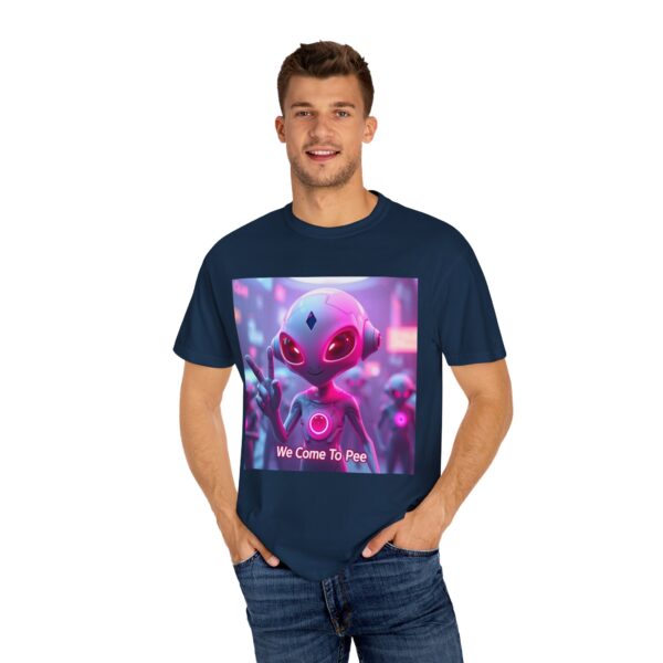 Whimsical Alien T-shirt | Humorous Graphic Tee, Unisex Top, Fun Casual Wear, Gift for Sci-Fi Lovers, Unique Statement Shirt - Image 11