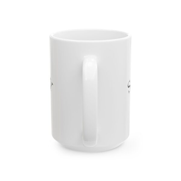 Ceramic Mug - "Bored" Coffee Cup, Funny Gift for Coffee Lovers, Home Office Decor, Unique Kitchenware, Minimalist Drinkware - Image 7