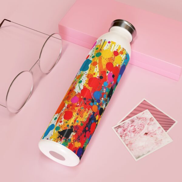 Colorful Slim Water Bottle | Vibrant Hydration for Active Lifestyles, Gift for Athletes, Eco-Friendly Flask, Travel Water Bottle - Image 7