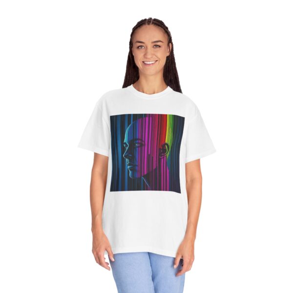 Vibrant Art-Print T-Shirt, Colorful Graphic Tee, Unisex Streetwear, Retro Apparel, Gift for Art Lovers, Casual Summer Style - Image 7