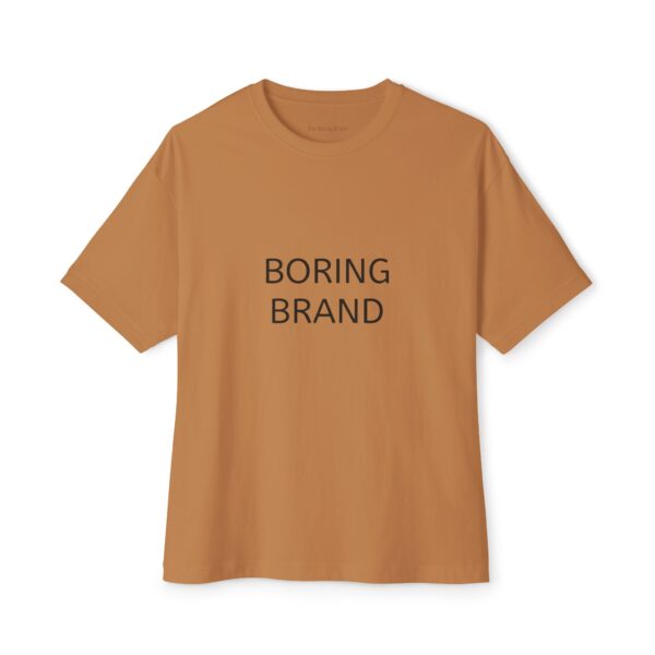 Boring Brand Unisex Oversized Boxy Tee - Casual Comfort & Trendy Style - Image 9