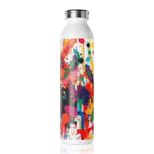 Colorful Slim Water Bottle | Vibrant Hydration for Active Lifestyles, Gift for Athletes, Eco-Friendly Flask, Travel Water Bottle - Image 5