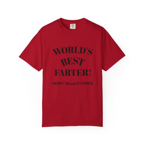 Funny Father's Day T-Shirt, World's Best Farter Tee, Gift for Dads, Humorous Dad Shirt, Unisex Casual Wear - Image 21