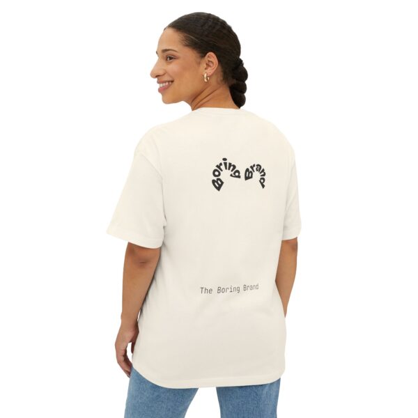 Boring Brand Unisex Oversized Boxy Tee - Casual Comfort & Trendy Style - Image 8